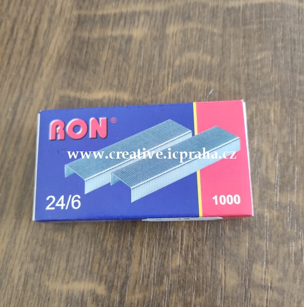 spojovač 24/6 1000ks RON